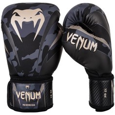 Перчатки боксерские Venum Impact Dark Camo/Sand 10 OZ