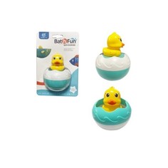 Игрушка для ванной Junfa Утенок-поливалка WA-15235, на блистере