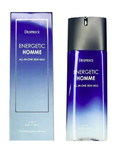 Тонизирующее молочко для лица DEOPROCE ENERGETIC HOMME ALL-IN-ONE SKIN MILK (130 мл)