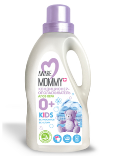 Детский кондиционер-ополаскиватель Aware Mommy KIDS Алоэ вера, 1000 мл
