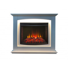 Электрокамин RealFlame CANADA с подсветкой 25,5 WT c Evrika 25,5
