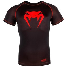 Рашгард Venum Contender 3.0 Black/Red S/S, XL