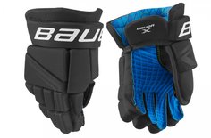 Перчатки хоккейные BAUER X S21 YTH детский(9 / черно-белый/9) Бауэр