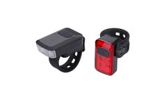 Фонарь передний+задний BBB Spark 2.0 BLS-153(черный)