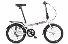 Велосипед BERG Gun 20" (2021)(белый)