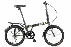 Велосипед BERG Gun 20" (2021)(черный)