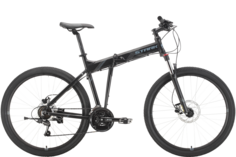 Складной велосипед STARK Cobra 27.2 HD (2021)(18 / черный-серый/18)