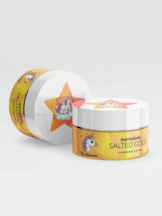 Мерцающий скраб The Unicorn сахарный c шиммером блёстками Marmalade Bubble Gum (Розовый)