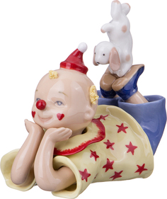 Статуэтка "Клоун" высота 12 см. длина 13 см. Lefard_461-012