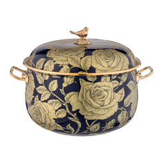 Кастрюля Аgness эмалированная ренессанс 6,1л, диа.24см 950-180 Agness