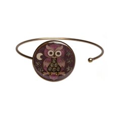 Браслет из бижутерного сплава/бронзы с эмалью Clara Bijoux C77382-2 V