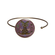 Браслет из бижутерного сплава/бронзы с эмалью Clara Bijoux C77384-4 V