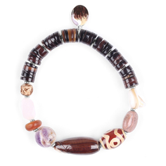 Браслет из бижутерного сплава с аметистом р.21 Nature Bijoux NB20.2-13-32892