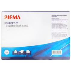 Конверты Sigma С5 90 г/м2 50 штук
