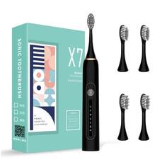 Электрическая зубная щетка Sonic Toothbrush X7 Black