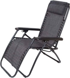Кресло-шезлонг Ecos Люкс CHO-137-13 черный