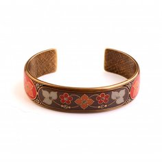 Браслет из бижутерного сплава/бронзы с эмалью Clara Bijoux C40699.9 R