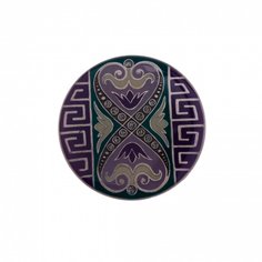 Брошь из бижутерного сплава/бронзы с эмалью Clara Bijoux F67935.5 V