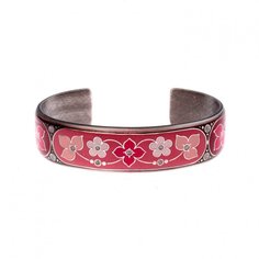 Браслет из бижутерного сплава/бронзы с эмалью Clara Bijoux C40696.6 R