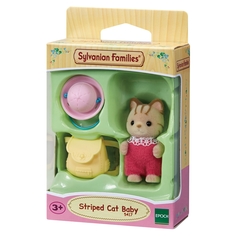 Игровой набор Sylvanian Families Малыш Полосатый котёнок 5417