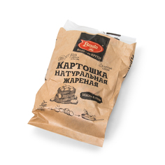 Чипсы Бруто снэкс из натурального картофеля масло, соль 70 г