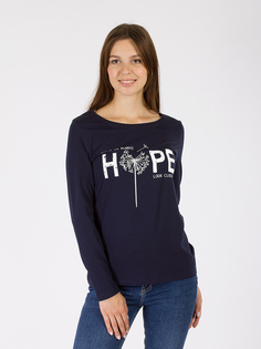 Лонгслив женский DAIROS GD69300882 синий M