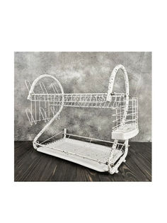 Сушилка для посуды белая Edenberg