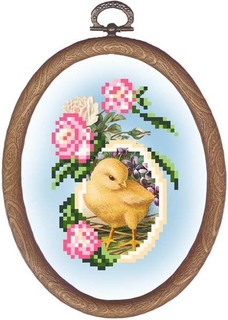 Вышивка бисером Пасхальное утро 86/БПц, 13x18 см от Матренин посад