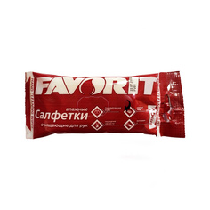 Влажные салфетки для рук Favorit очищающие 15 шт FV56234