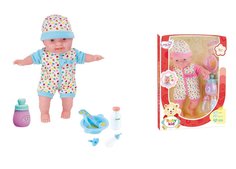 Кукла-пупс Наша Игрушка Мой малыш, 40 см, озвучен, 7 предметов, коробка