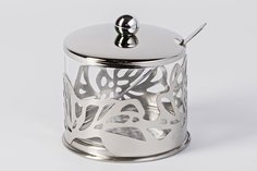 Сахарница с ложкой Hoff Cite Silver