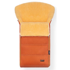 Конверт зимний меховой Nuovita Alpino Lux Pesco Arancio, Оранжевый
