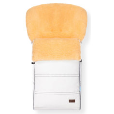 Конверт зимний меховой Nuovita Alpino Lux Pesco Bianco, Белый