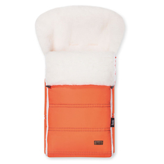 Конверт зимний меховой Nuovita Alpino Bianco Arancio, Оранжевый