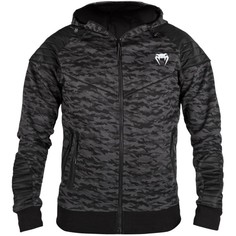 Толстовка унисекс Venum Laser Dark Camo серая XL