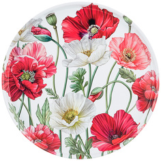 Поднос сервировочный agness "Маки" 33*2,1 см Agness_898-011