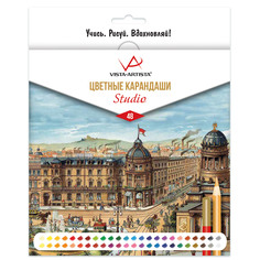 Цветные карандаши "Vista-Artista. Studio", 48 цветов