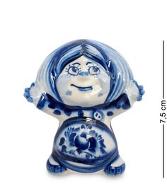 Фигурка "Кузя" нов. (Гжельский фарфор) Art East
