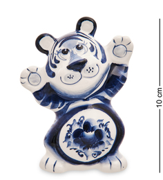 Фигурка "Тигренок Матвей" (Гжельский фарфор) Art East