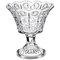 Конфетница на ножке "Muza crystal" 17x17x19 см. Lefard_695-016