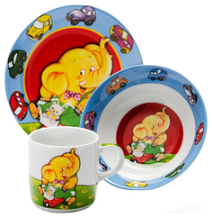 24021 Детский набор 3пр "Слон" LR (х12) Loraine