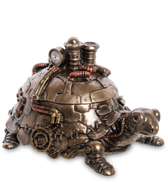 Статуэтка-шкатулка в стиле Стимпанк "Черепаха" Veronese WS-1061