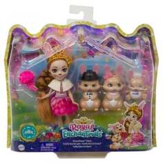 Кукла "Enchantimals" с 3 зверушками Mattel
