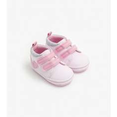Пинетки в спортивном стиле, розовый, белый Mothercare