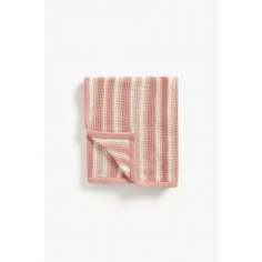 Одеяло вязаное, 90 х 70 см, розовый Mothercare