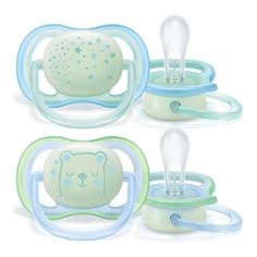 Пустышка Philips Avent Ultra Air SCF376/11 силикон, 0-6 мес