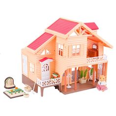 Игровой набор Mimi Stories Хижина у озера