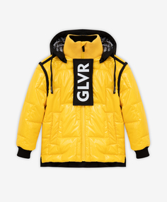 Куртка утепленная желтая Gulliver