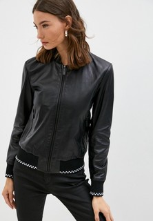 Куртка кожаная Bikkembergs