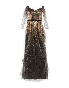 Длинное платье Marchesa Notte